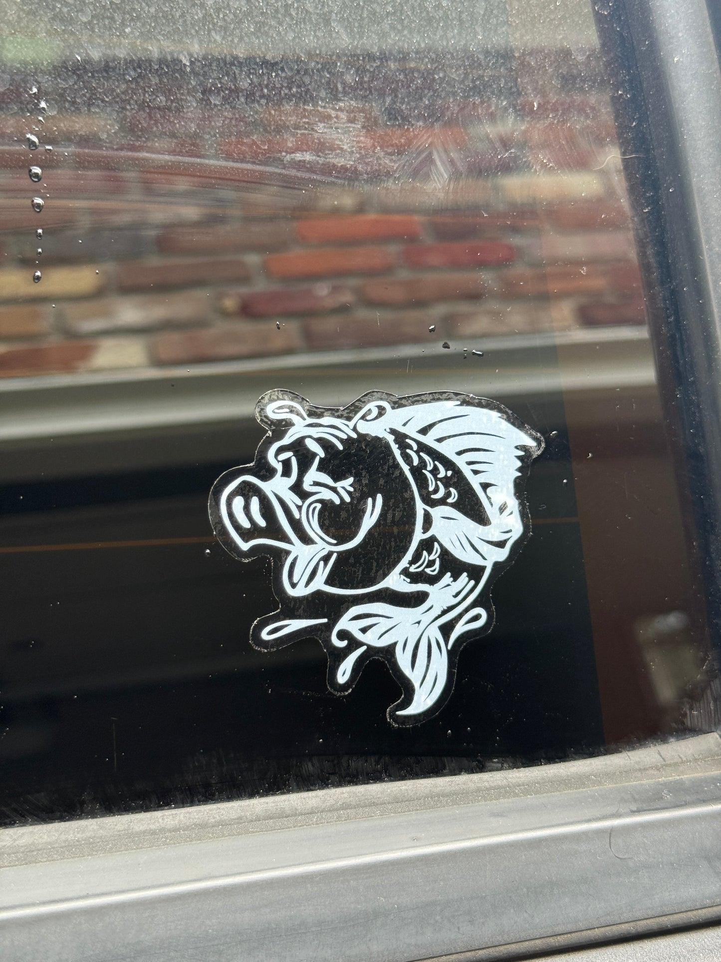 Pig Fish Stencil