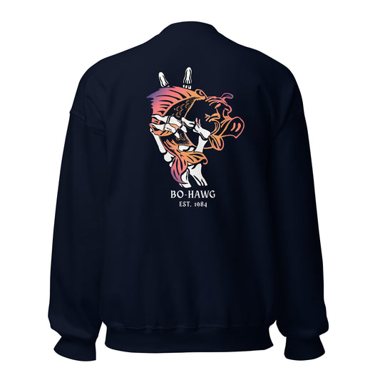 Laid back bones crewneck