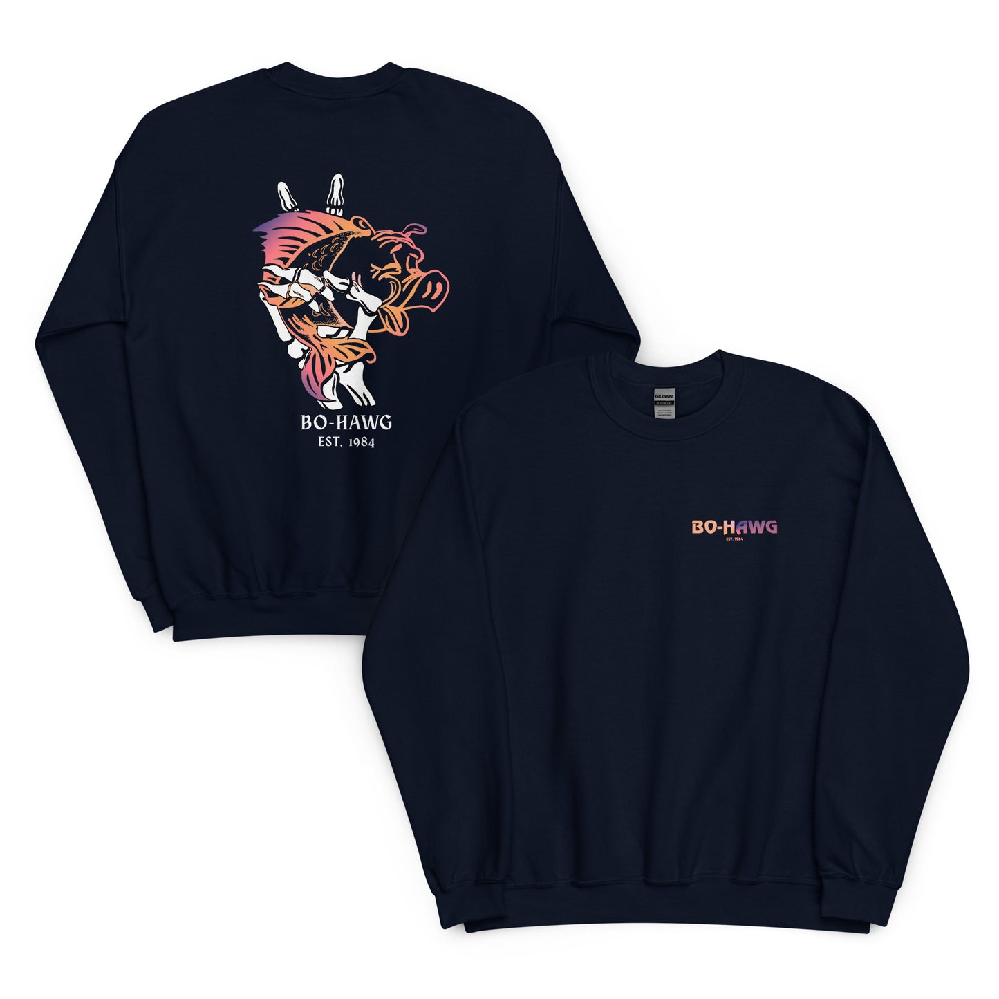 Laid back bones crewneck
