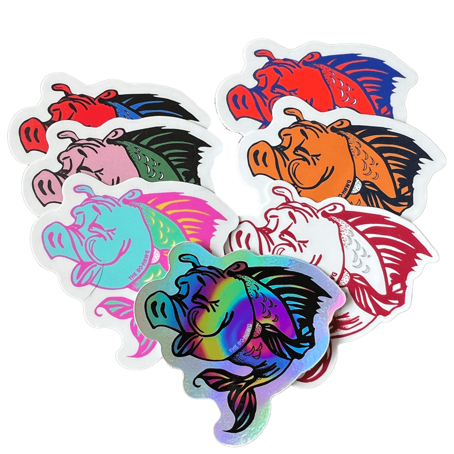 Bo-Hawg® Pig Fish Stickers