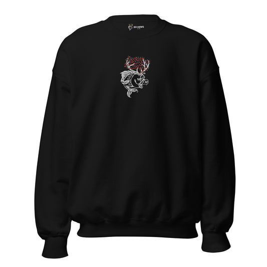 Holiday Hawg Embroidered Crewneck