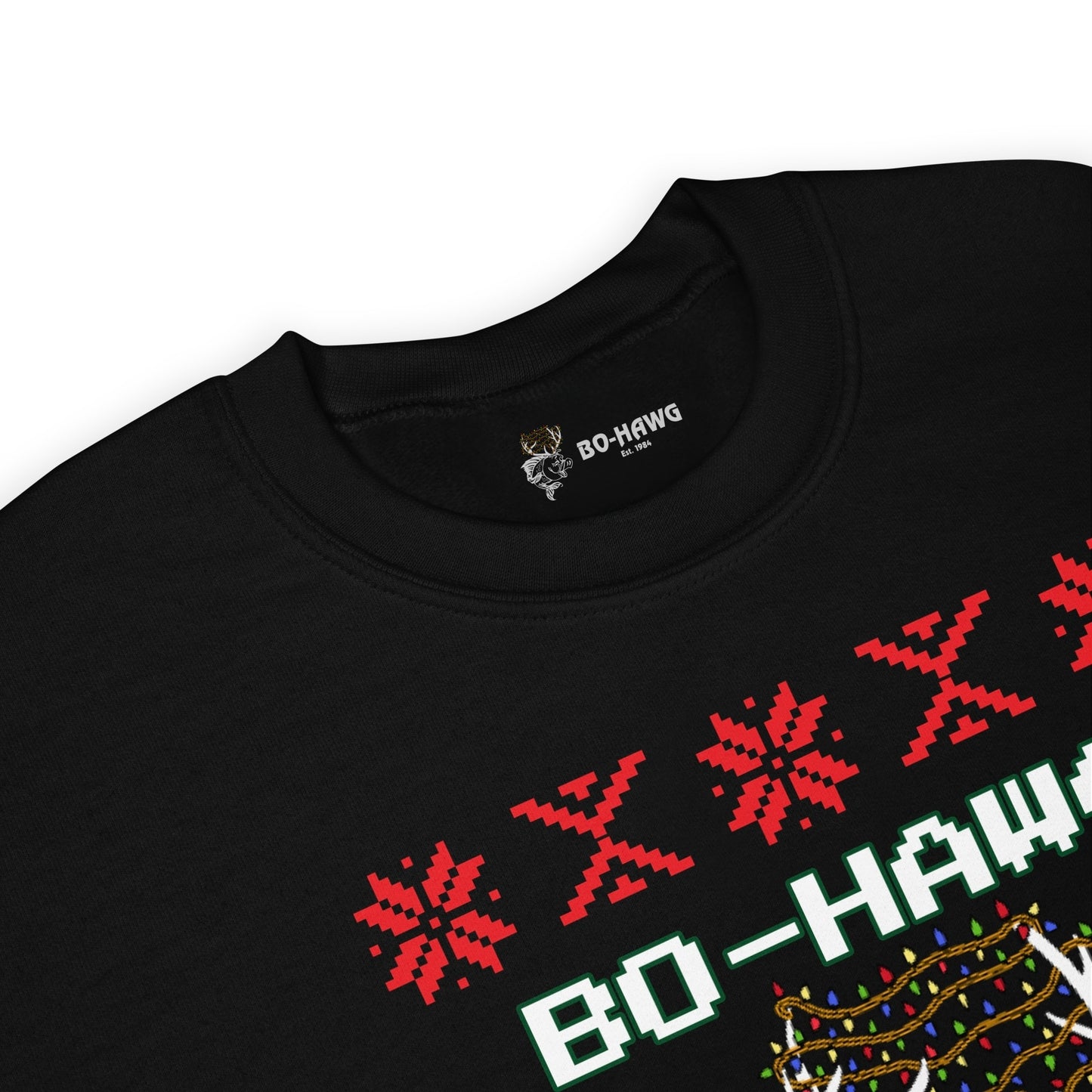 Holiday Hawg Crewneck (Black)
