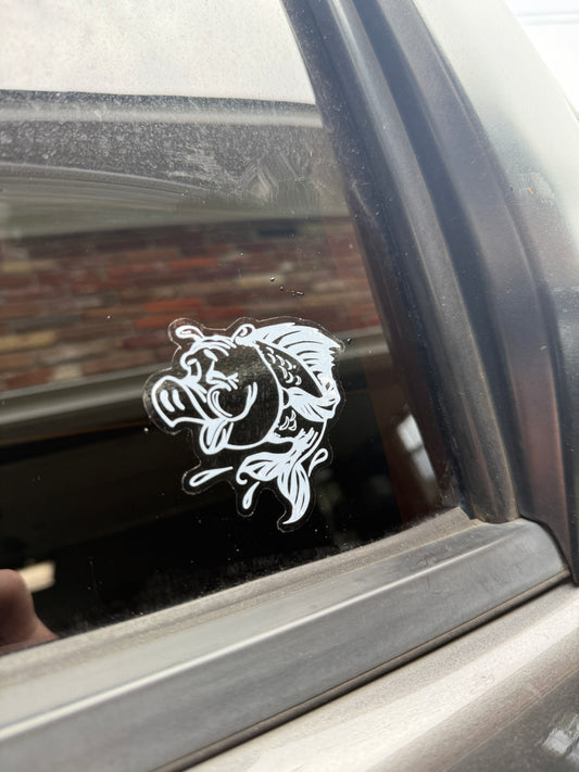 Pig Fish Stencil