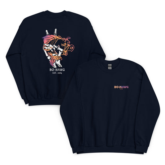Laid back bones crewneck